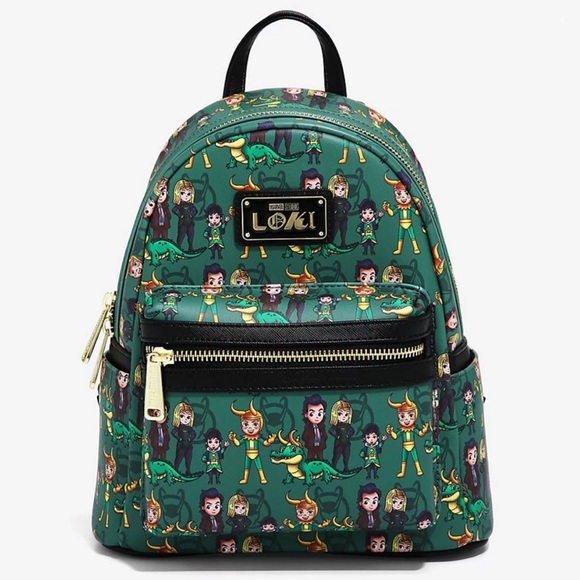 Loungefly Marvel Loki Variants Mini Backpack